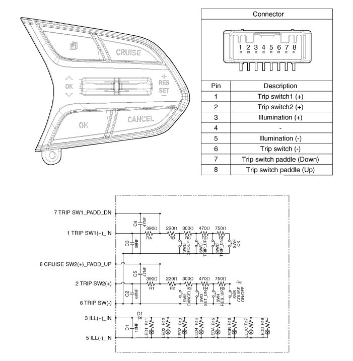 Hyundai Palisade. Schematic diagrams