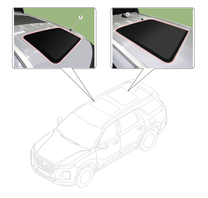 Hyundai Palisade. Components and components location