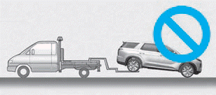 Hyundai Palisade. Towing Service