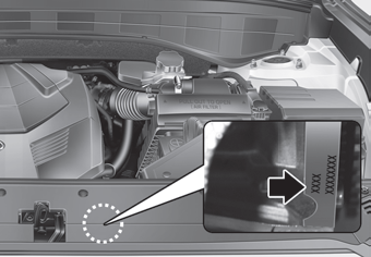 Hyundai Palisade. Number, Refrigerant Label