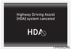 Hyundai Palisade. Warning Message